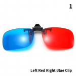 Creative 3D Glasses Red and Blue Cinema Polarized 3D Stereo Glasses