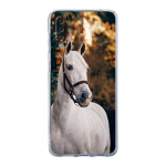 Bėgantis arklys gyvūnas telefono dėklas Samsung Galaxy A52 A50 A70 A10 A30 A40 A20S A20E A02S A12 A22 A72 A32 5G A04s skaidrus dangtelis Samsung A22