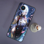 Genshin Anime Shenhe, skirtas Huawei Honor Magic 5 Lite 70 50 X8 X9 ir P20 P30 P40 P50 P60 Pro P Smart Nova 9 5T dėklas Huawei Nova 9