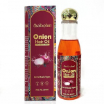 Onion Hair Oil for Hair Growth and Hair Fall Control - With Black Seed Oil Extracts, Coconut Oil, Castor Oil - 200 ml x Pack of 1 200 ml