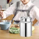 Orui nepralaidus indelis didelės talpos kava su dangčiu virtuvės grūdų laikymo indelis arbatos skardinė 7L