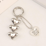 &Scaron;irdies telefono pakabuko grandinėlė mielas žavesys raktų pakabukas, žavus, mielas aksesuaras, skirtas telefono fotoaparato krep&scaron;iui, mobilusis raktų pakabukas sidabras