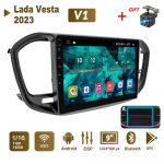 &bdquo;Android&ldquo; automobilio radijo stereofoninis įrenginys, skirtas &bdquo;Lada Vesta NG 2023&ldquo; GPS navigacijai 2DIN 4 branduolių daugialypės terpės grotuvas 1+16 GB autoradio
