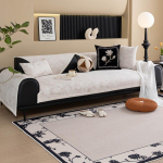 Tekstūruota sofos pagalvė, universali visiems sezonams, nauja sofos pagalvė, lengva prabanga, auk&scaron;čiausios klasės jausmas, neslystantis sofos užvalkalas 70*70cm