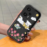 Mink&scaron;tas silikoninis kvadratinių kopėčių spausdinimo ra&scaron;tų telefono korpusas, pilnas dangtis, fotoaparatas, atsparus smūgiams, guminis dėklas, skirtas Xiaomi Redmi Redmi 9A balta