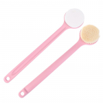 Dvipusis losjonas, apsauginis nuo saulės, tepalo aplikatorius, ilga rankena, kūno valiklis, du&scaron;o &scaron;epetėlis, apsauginis nuo saulės nugarai, aplikatorius be aplikatoriaus rožinė