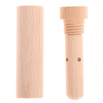 Eterinio aliejaus aromato medienos difuzorius inhaliatorius su Wicks aromaterapiniu nosies inhaliatoriumi 1set