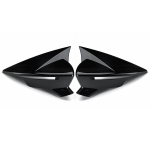 Galinio vaizdo veidrodžio dangtis juodas, skirtas Seat Leon 5F MK3 ST Cupra 2013-2019 automobilio &scaron;oninio galinio vaizdo veidrodėlio dangtelio priedai