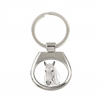 Camargue Horse - keychain with a horse, keychain with a print, personalized pendant from the Art-Dog brand