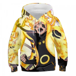 Japoni&scaron;kas anime animacinis filmukas su gobtuvu, vaiki&scaron;kas laisvalaikio 2024 m. 3D džemperis Naruto vaidmenų kostiumas Harajuku megztinis M