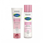 Cetaphil Bright Healthy Reveal kreminis prausiklis, 100 g pakuotė ir Skaistinantis gaivinantis tonikas, Baltas, 150 ml rinkinys