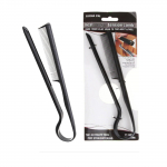 V formos tiesių &scaron;ukų tiesintuvas, ne&scaron;iojamos plok&scaron;čių &scaron;ukų tiesinimo &scaron;ukos, salono plaukų &scaron;epečių &scaron;ukos, &scaron;ukuosenų formavimo plaukų tiesintuvas, moterims One Size juoda