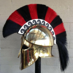 18 gabarito plieninis dengtas Viduramžių Graikijos Korinto &scaron;almas Spartos &scaron;almas ZU