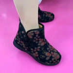 2024 m. žieminiai seni Pekino medvilniniai batai pagyvenusioms moterims, be to, aksomu su pamu&scaron;alu ir neslystantys &scaron;ilti mamos batai 35