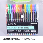 12/16/18/24/36/48x Spalvotas gelio ra&scaron;iklis Blizgučiai Scrapbooking Ra&scaron;aliniai ra&scaron;ikliai suaugusiems Pie&scaron;imas Tapyba Amatų menas 16 COLORS