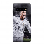 Maniacase dėklas, skirtas Samsung Galaxy S10 Plus Kylian Mbappe Real Madrid Goal juoda