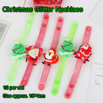 Kalėdinis &scaron;viečiantis žiedas / karoliai / apyrankė / akinių rinkinys LED mirksinti pir&scaron;tų lemputė spalvingi vakarėlio papuo&scaron;alai Linksma žaislinė dovana vaikams