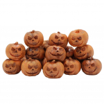 Mini moliūgo dekoracija Žvejojančios raganos statulėlė Helovinas &Scaron;viečianti vaiduokli&scaron;ka nuotaka jaunikis statulėlė &Scaron;okančios skeletų pora