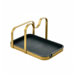 Virtuvės organizatorius Stovas Puodų dangčių stovas Puodo dangčio Metalinis Nerūdijantis Daugiafunkcinis Stovas Puodo dangčio Laikymo Stovas &Scaron;akutės Mentelės Stovas