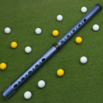 Golf Ball Picker Tube for Collecting Up to 21 Balls mėlyna