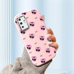 Vienspalvis Sidabrinio kra&scaron;to objektyvas Riebus korpusas Mink&scaron;tas TPU skystas silikoninis dangtelis, atsparus smūgiams telefono dėklas, skirtas Xiaomi Redmi Samsung Redmi 9 Power rožinė