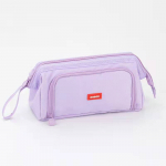 Didelės talpos ra&scaron;iklių dėklas dviejų sluoksnių pie&scaron;tukinė daugiafunkcinė ra&scaron;tinės reikmenų dėžutė kūrybingas ne&scaron;iojamas pie&scaron;tukų krep&scaron;ys mokymosi reikmenys juoda