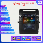 Hizpo 9.7 Tesla Style Carplay 4G 2Din Android 13 Automobilinis Radijas Toyota Verso 2004-2009 Automobilinis Multimedijos Vaizdo Grotuvas I&scaron;manusis Ekranas GPS DSP WIFI S4 8Core 4G 32G AI