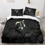 Death Note Patalynės Komplektas Viengulis Twin Pilnas Karalienės Karaliaus Dydžio Lovos Komplektas Suaugusiems Vaikams Miegamojo Antklodės Užvalkalų Rinkiniai 3D Spausdinimas Anime Death Note A EU Single 135x200cm