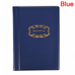 Rusijos monetų albumas 10 puslapių 120 ki&scaron;enių Monetų kolekcijos knyga Monetų laikiklio albumas One Size raudona