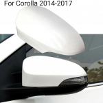 Automobilio galinio vaizdo &scaron;oninio veidrodėlio dangtelis Toyota Corolla 2014 - 2017 ABS baltas vairuotojo kairės pusės galinio vaizdo korpusas automobilio aksesuarai CHINA