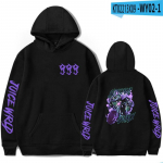 Juodi džemperiai Juice WRLD Vyrams Moterims XXL