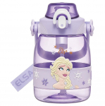 Skater Gerklinė gertuvė su &scaron;iaudeliu 1200 ml Plastikinė Hidracija Berniukams Mergaitėms Disney Elsa 1.2L PSHP12-A
