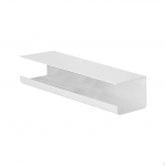 Efektyvus kabelių tvarkymo sprendimas namų ir biuro stalams White 40cm