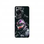 Coque - Maniacase - Huawei P60 - Noir - Black Panther - Souple juoda