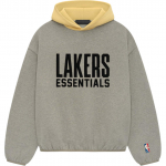 Fear of God Essentials x NBA Lakers Hoody &Scaron;iltas Melange Vyri&scaron;ki Vir&scaron;utiniai Drabužiai Pilkas 192AL246305F L gray