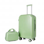 Didelės vertės kelioninis lagaminas: Lengvas 20 ir 24 colių vežimėlis su slaptažodžio užraktu studentams ir vyrams. Mother and Child Box, 24 inches