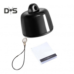 I&scaron;manusis naminių gyvūnėlių seklys Vietos stebėjimo antkaklis Realaus laiko pasaulinės padėties nustatymo režimas, maitinamas baterijomis, mini &scaron;unų sekimo priemonė, naminių gyvūnėlių lokatorius juoda