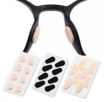 EVA Mink&scaron;tos Kempinės Neslystančios Auk&scaron;tinančios Nosies Pagėlės Akiniams Oval/4 pairs