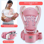 Daugiafunkcinė kūdikio ne&scaron;ioklė su daiktadėže ant juosmens, horizontali atrama