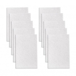 10/20 vnt. putų tekstūros popieriaus, balto, putų tekstūros lapų, putų tekstūros tapybos popieriaus, skirto akrilinei tapybai, &bdquo;pasidaryk pats&ldquo; menui ir vaikų rankdarbių reikmenys A