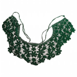 Moteri&scaron;ka mada pavasario ir vasaros plona, ​​trumpų dalių skara, apvyniojama i&scaron;orėje nėriniais, tu&scaron;čiavidurė maža skara One Size juoda