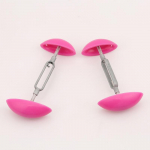 Spalvingų vyrų ir moterų plastikinis reguliuojamas ne&scaron;tuvų atramas apsaugo nuo susilankstymo raudona