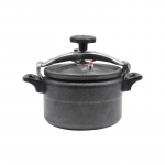 Nauja matinio pur&scaron;kimo dangos slėginė viryklė 3 l juoda saugi, sprogimui atspari slėginė viryklė lauko malkinė slėginė viryklė