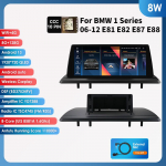 Hizpo 10.25 Android Auto Radijo Grotuvas BMW 1 Serijai 06 -12 E87 E81 E82 E88 CCC CIC Automobilio Multimedija Stereo Carplay Wifi GPS 1920*720 I&scaron;manusis RDS 8W 8G 128G