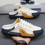 Vyri&scaron;ki užsegami sportbačiai, stilingi, kvėpuojantys tinkliniai lauko paplūdimio laisvalaikio aprangos universalūs sportbačiai 44