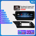 Ossuret 10.25 Android 13 Automobilio radijas 2din I&scaron;manusis Carplay Mercedes Benz W212 E-Class E200 E230 E260 E300 S212 NTG 4.0 4.5 5.0 Multimedija Audio HC1 1G 32G AI