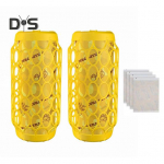 Vapsvų gaudyklės Ekologi&scaron;kos Ry&scaron;kios Spalvos Stiprus Lipnumas Lengvai montuojamos Viduje/Lauke Pakabinamos Popierinės Vapsvų Gaudyklės Bitėms geltona