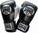 PRIZE RING Bokso pir&scaron;tinės 14oz &bdquo;Professional SS&ldquo; Juodos/Sidabrinės juoda