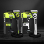 Gillette Labs Deep Cleansing Bar skustuvas baltas/neoninis (Rankena + 1 peilis) neon night edition