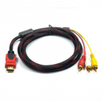 Su HDMI suderinamas su 3rca konverterio adapterio laidu juoda/raudona